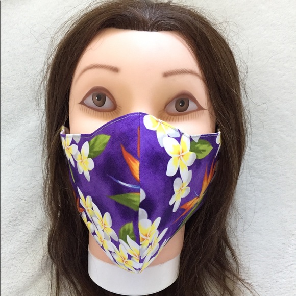 Accessories - HAWAII Face Mask w/Filter 3-Layer Reusable
